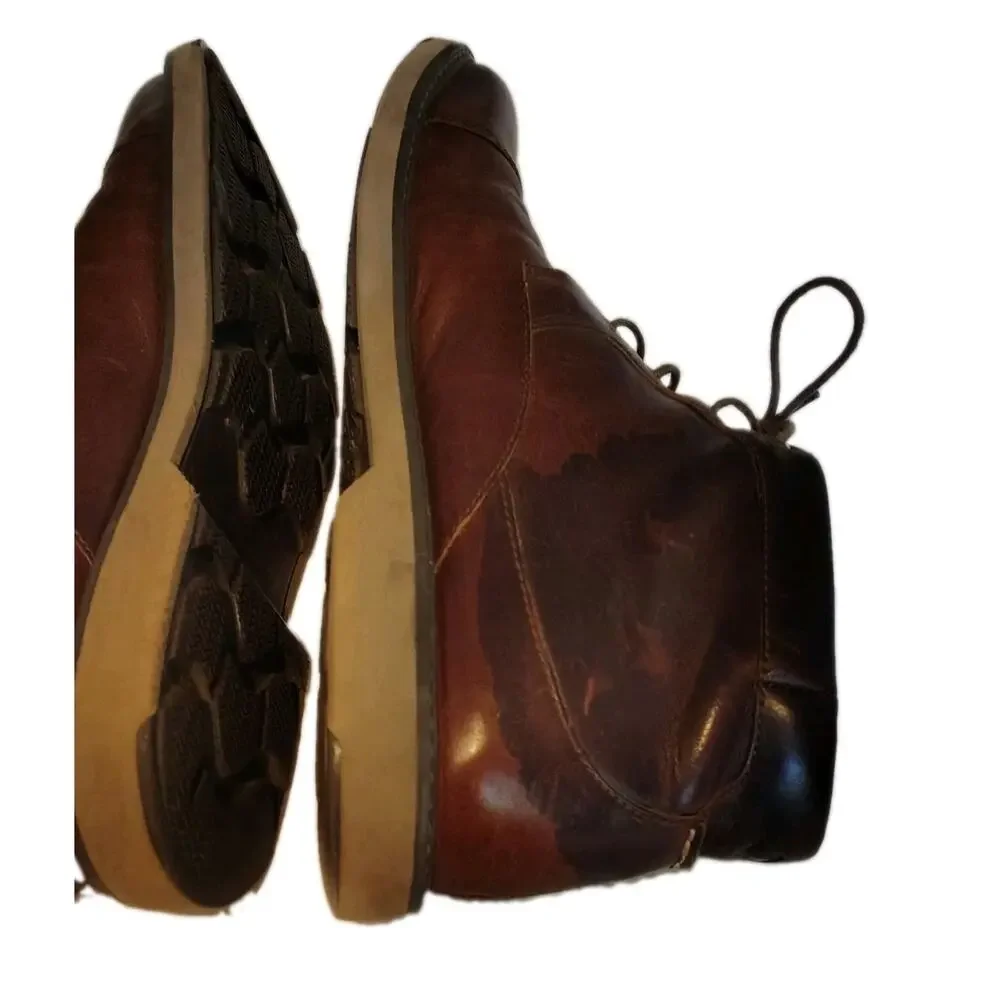 Sperry Top Sider Commander Chukka Brown Size 11.5 M Leather Boots